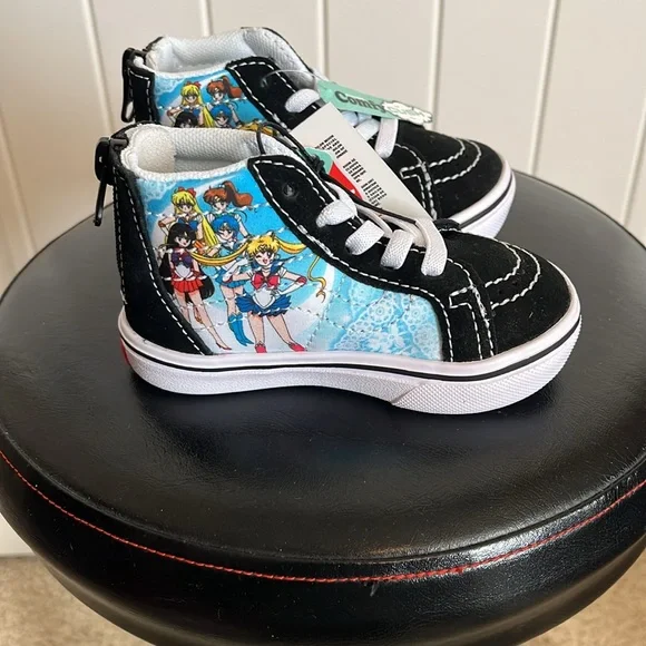 Vans x Sailor Moon Sk8 Hi Sz 5 - Picture 6 of 11